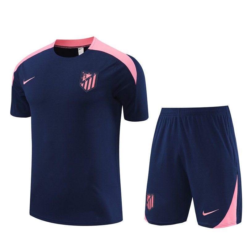 AAA Quality Atletico Madrid 24/25 Navy/Pink Training Kit Jerseys